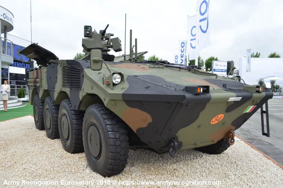 IVECO – OTO Melara to supply VBM Plus 8×8 armored vehicles to Italian Army