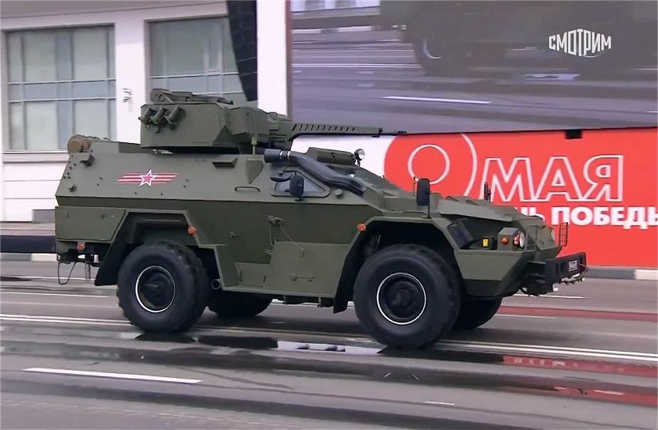 Russian army unveils BPM-97 Vystrel 4×4 APC fitted with Epoch BM-30D RCWS 30mm cannon