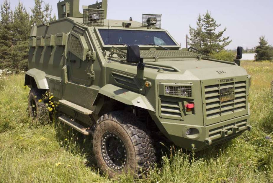 Bulgarian JSOC Joint Special Operations Command gets Samarm Guardian Extreme armored vehicles