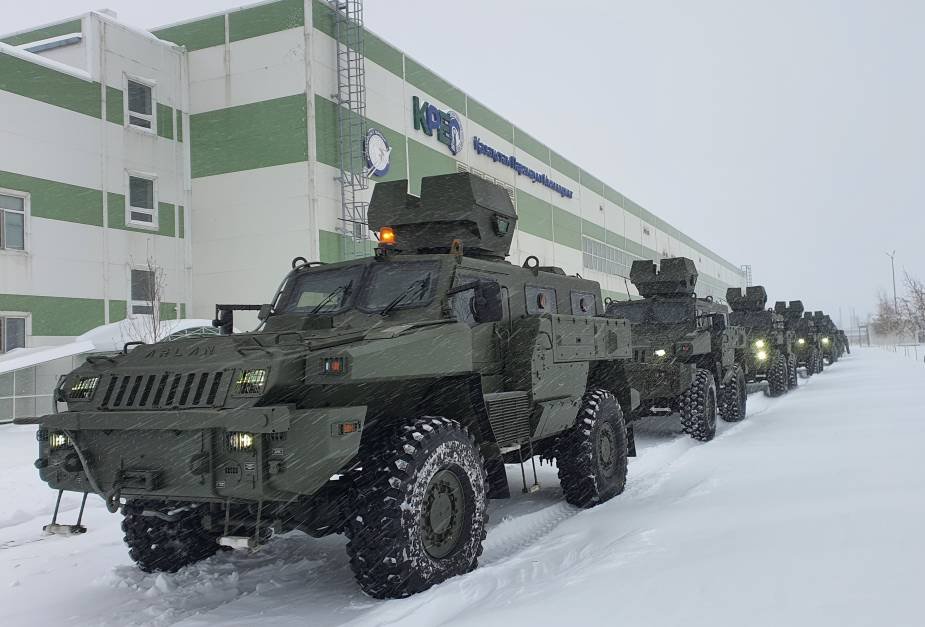 Kazakhstan Paramount Engineering (KPE) delivers new batch of Arlan armored vehicles