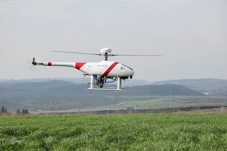 Steadicopter from Israel unveils Black Eagle 50H hybrid-powered unmanned helicopter