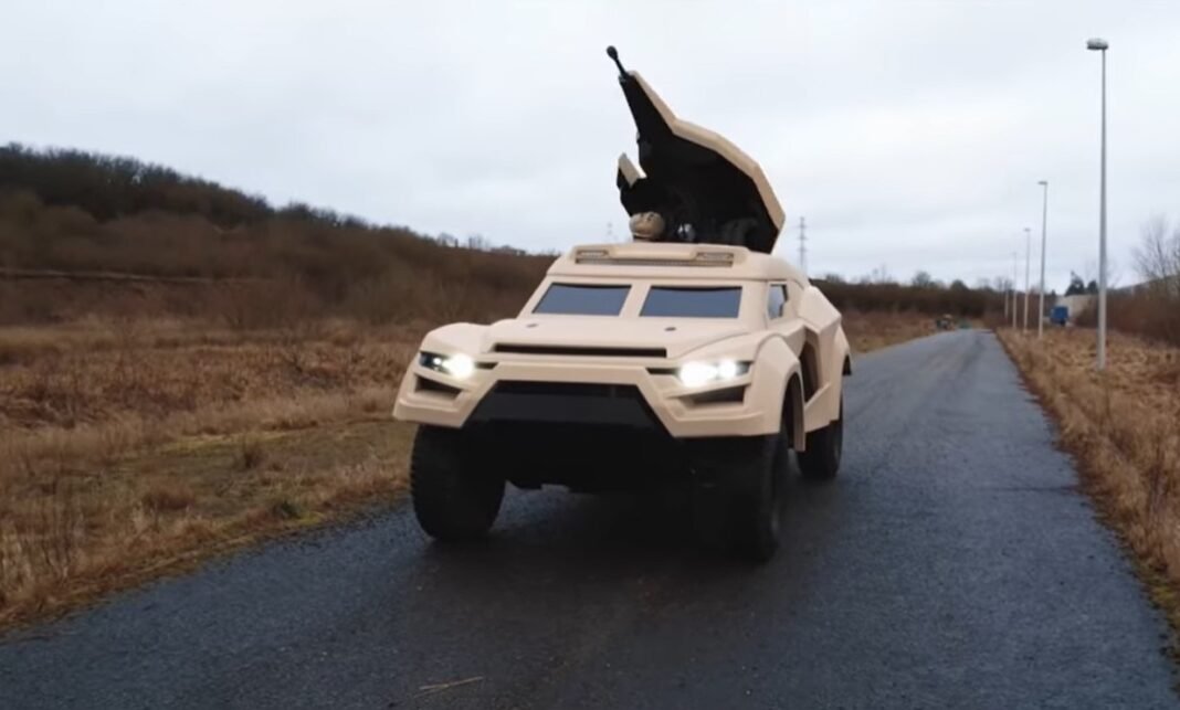 John Cockerill Defense unveils futuristic armored vehicle