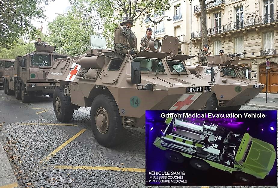 French Army Medical Service to receive 331 new medicalized armored vehicles by 2029