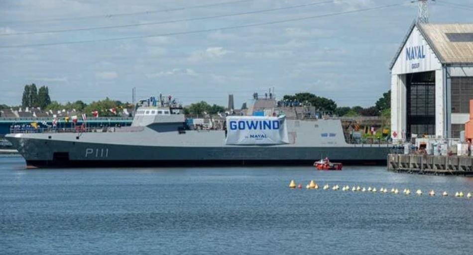 Naval Group launches second Gowind corvette for UAE