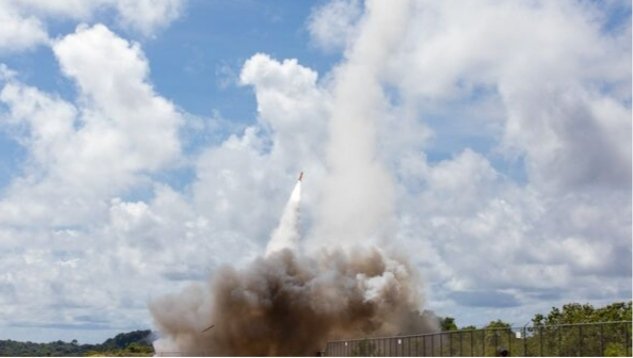 US Army conducts first firing of Patriot missiles from Palau