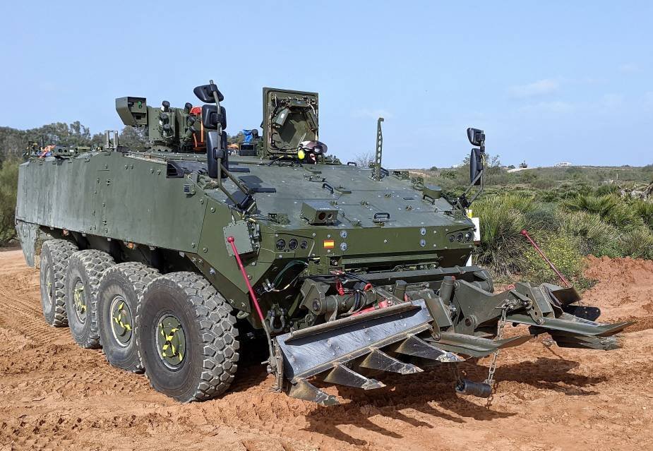 Pearson Engineering unveils Vector new self-protection mine plough for wheeled vehicles