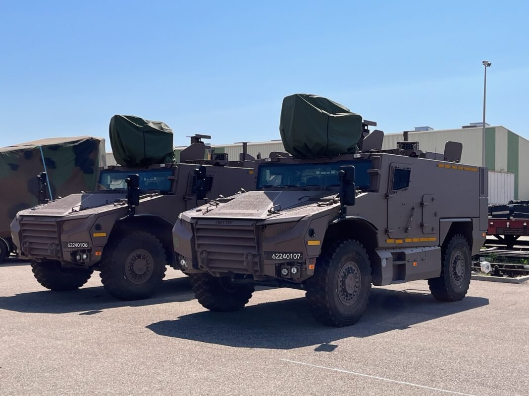 French military receives new Serval armored vehicles