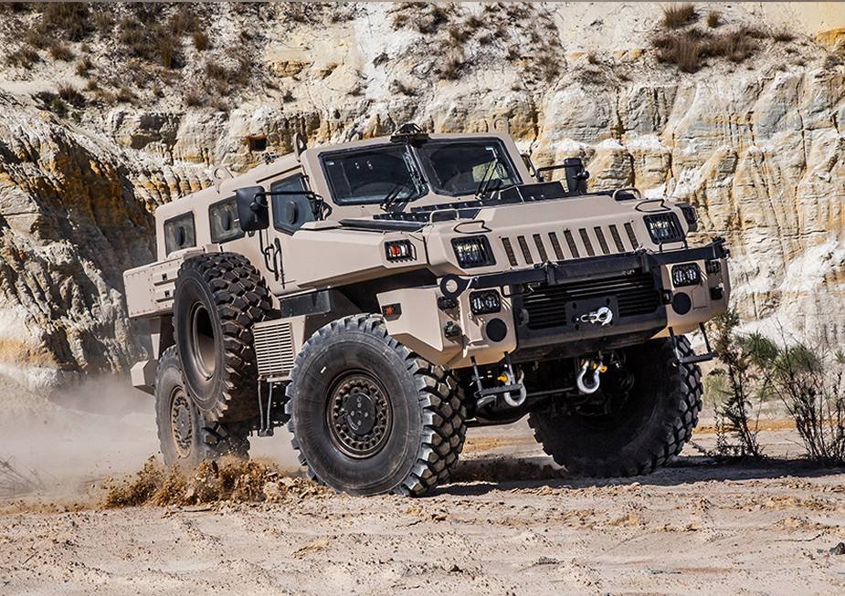 Paramount Group unveils Marauder Mk 2 armoured vehicle