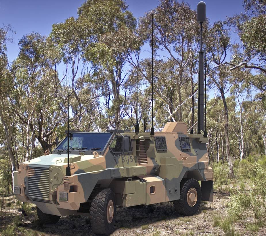 Raytheon Australia selects Pacific Defense for electronic warfare systems on Australian Army Bushmasters