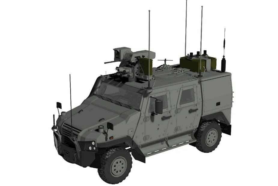 Thales to provide army of Luxembourg with new 4×4 armored reconnaissance vehicles
