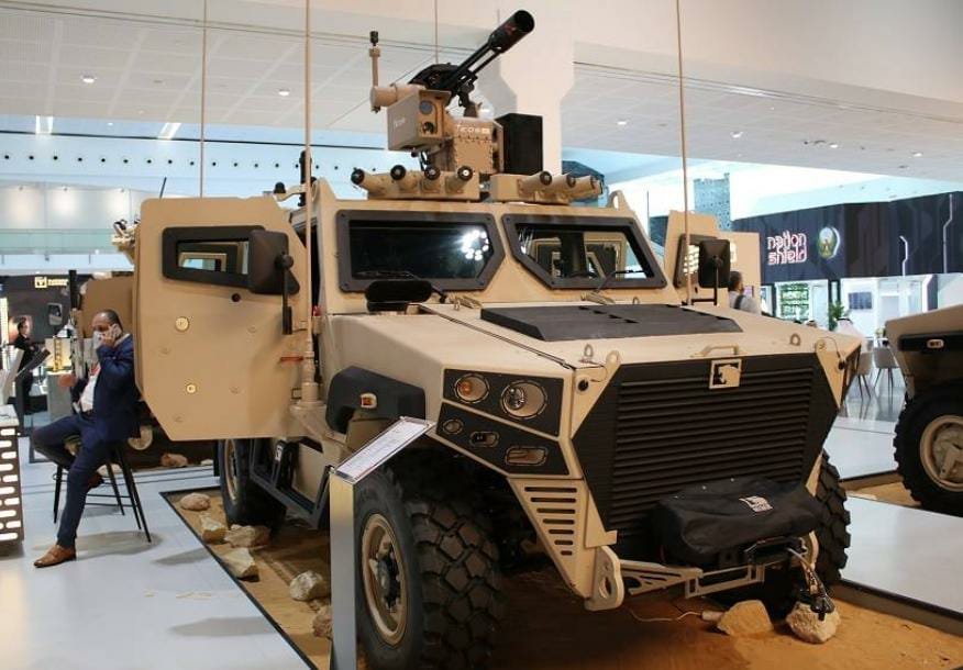 Second generation of UAE NIMR Hafeet Mk 2 armored vehicle will arrive in Algeria