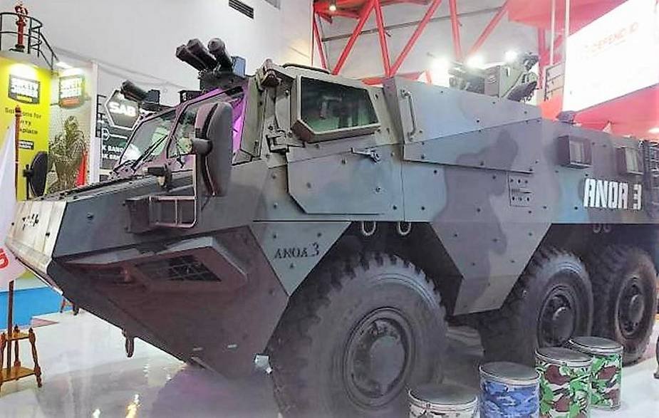 Indo Defense 2022: Arquus and PT Pindad present Anoa 3 version of VAB Mk3 for Indonesian army