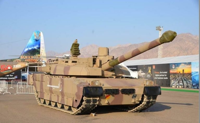 Army of Jordan unveils its new acquisition of Leclerc MBT tanks during ...