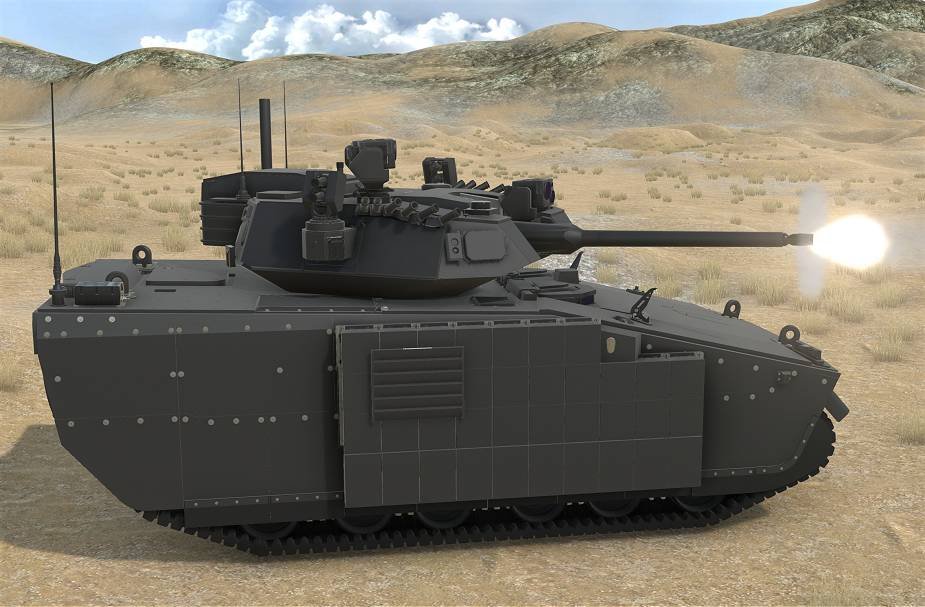 BAE Systems partners with 4 US companies for the design of US Army OMFV combat vehicle