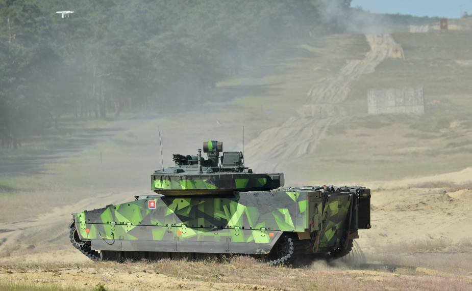 Slovakia officially buys 152 CV90 IFVs under government-to-government agreement with Sweden