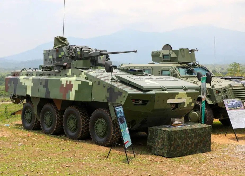 DTI Thailand delivered Sea Tiger AAPC 8×8 Amphibious Armored Personnel Carriers to Royal Thai Marine Corps