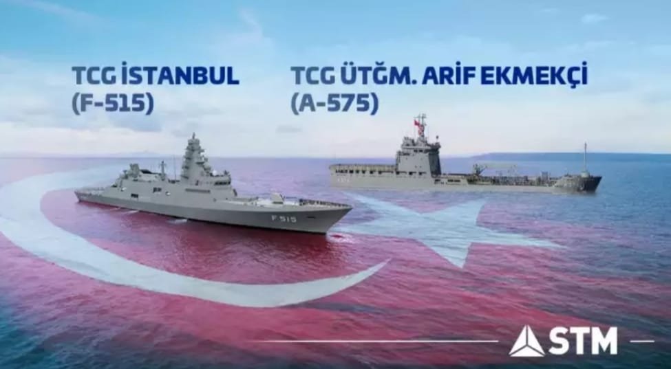 New Ships That Strengthen the Turkish Navy Assume Their Duties