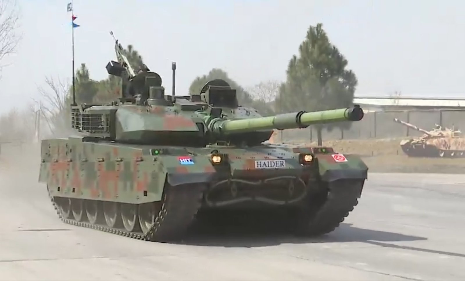 Pakistan unveils new Haider main battle tank