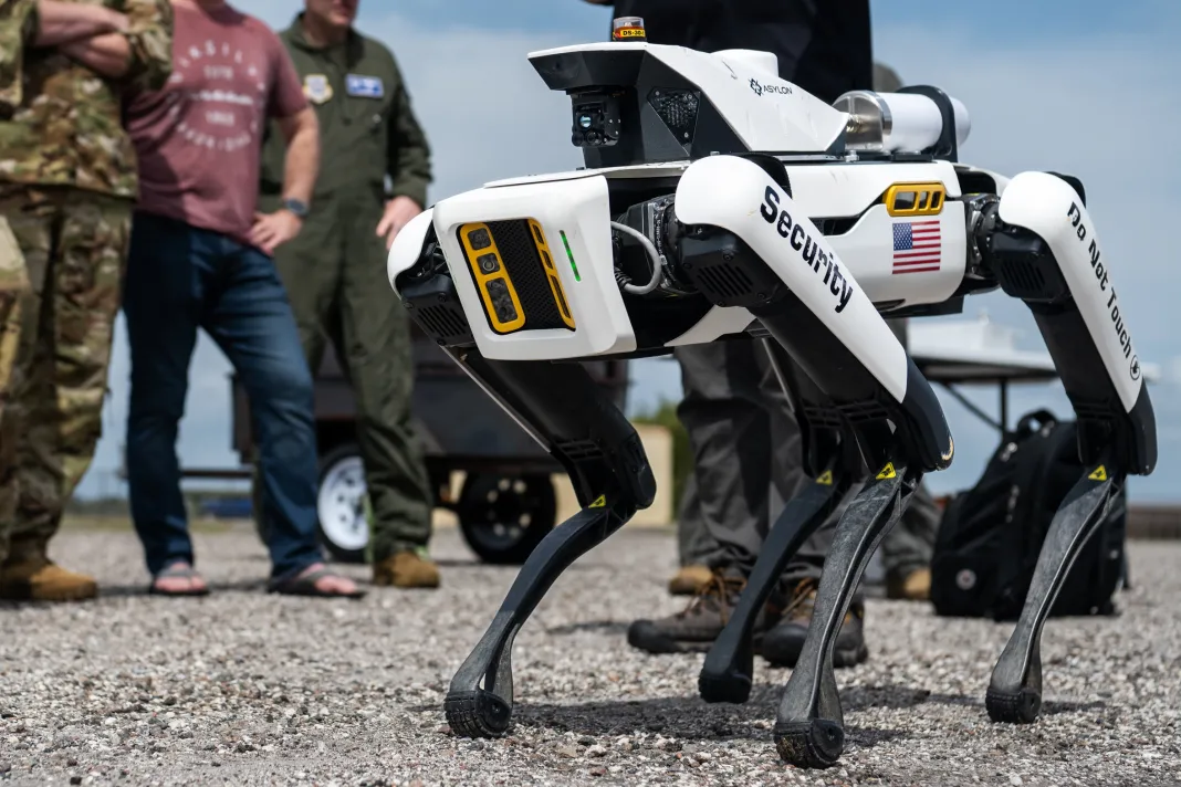 US Air Force fields first robotic dogs