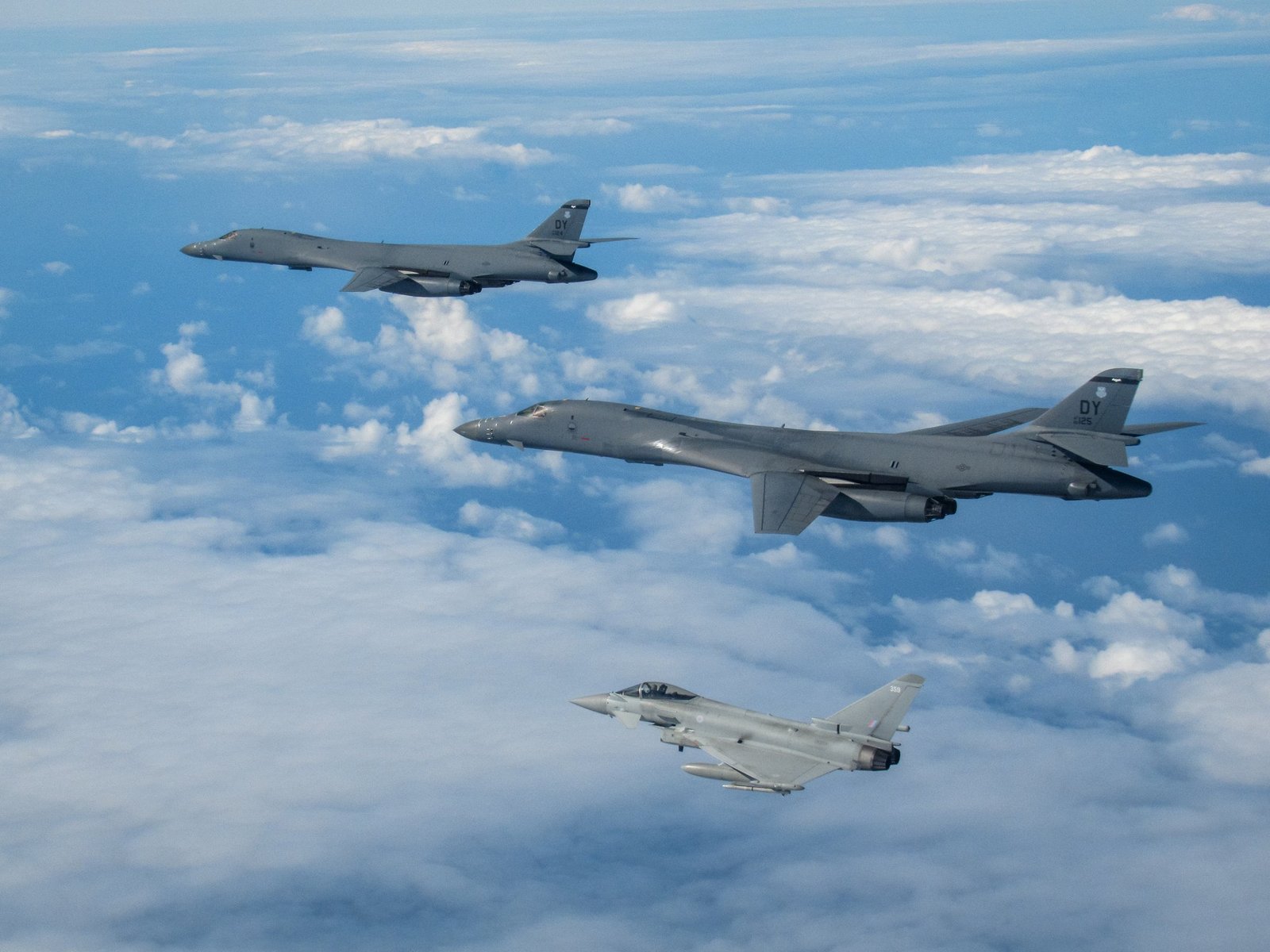 US Air Force B-1B bombers complete deployment across Europe