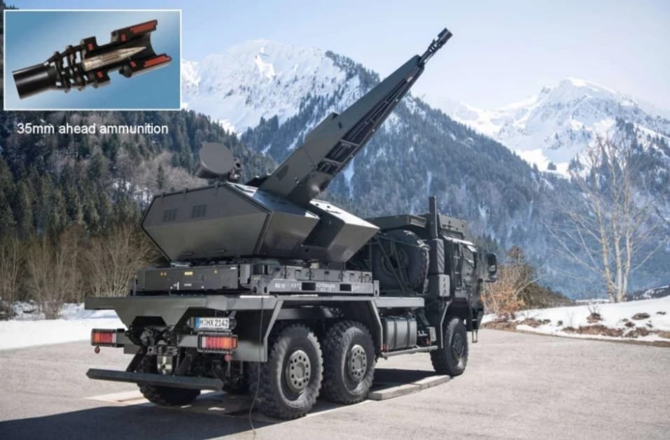 Rheinmetall Enhances European Nation’s Air Defense with 35mm AHEAD Munitions Contract