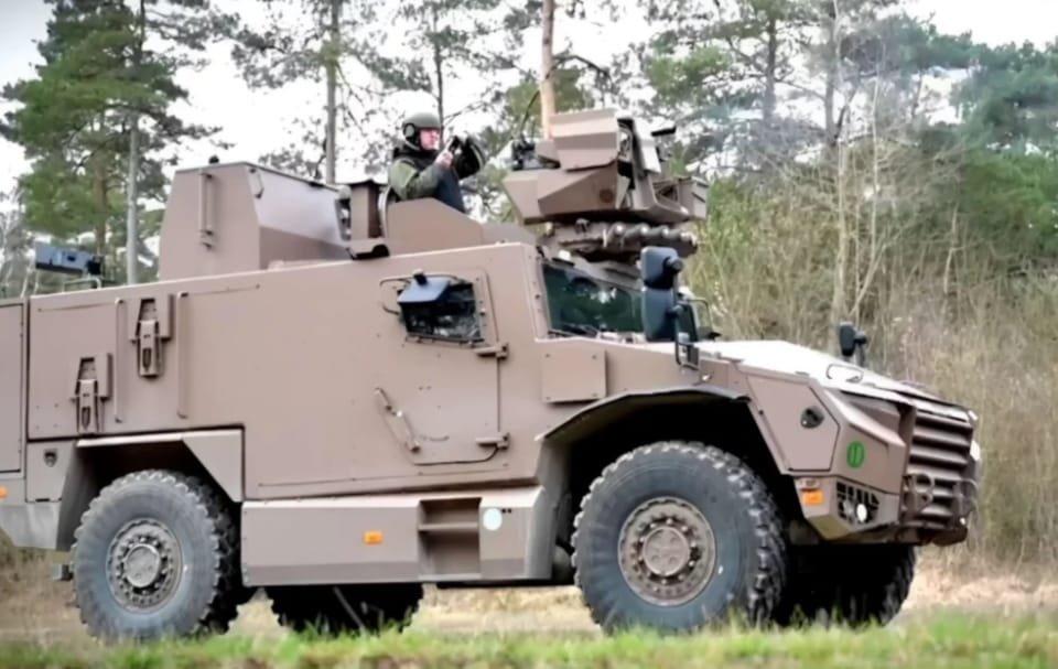 French Army tests integration of an automatic grenade launcher on Griffon and Serval vehicles