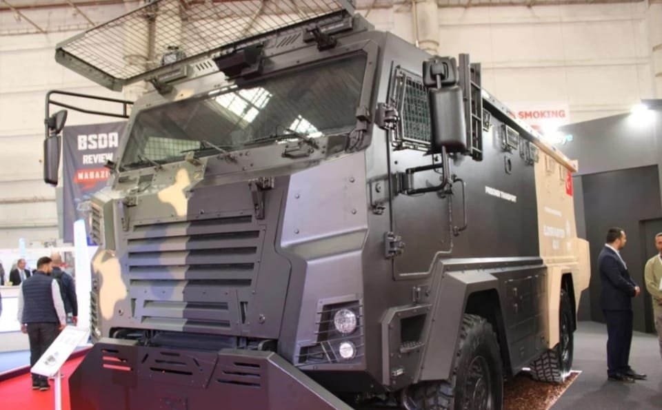 Nurol Makina showcases four variants of Ejder Kunter 4×4 special-purpose vehicle in Romania