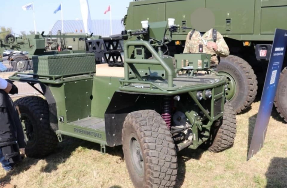 High-mobility Quad Ermine by Rheinmetall Offers New Tactical Solutions for Armies at DVD 2024