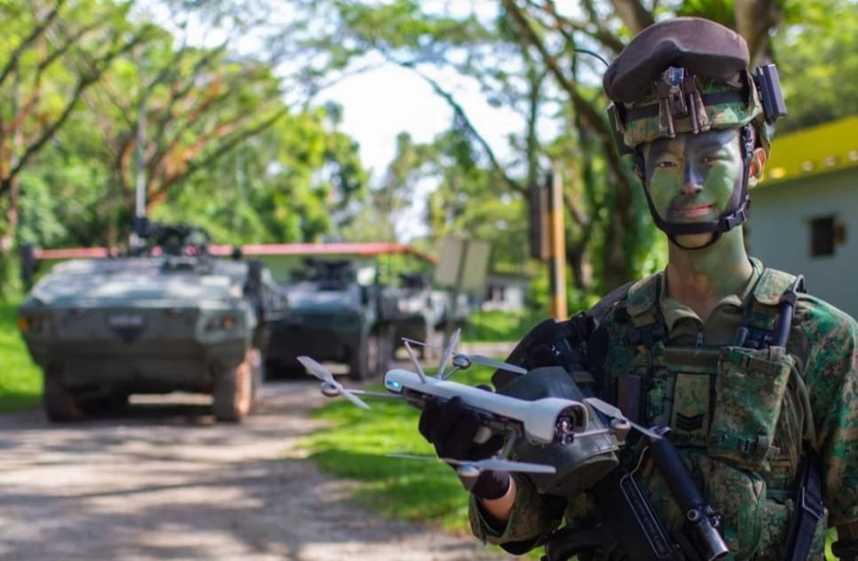 Singapore Army introduces Vesper tactical drone to use 3D view of battlefield