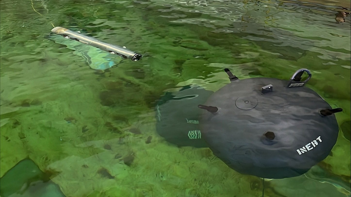 Raytheon tests new sea-mine neutralizer