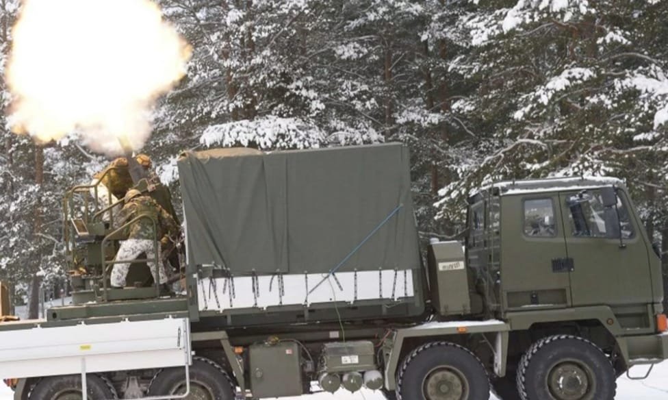 Finland Patria’s new pace receives 120 mm self-propelled mortar system