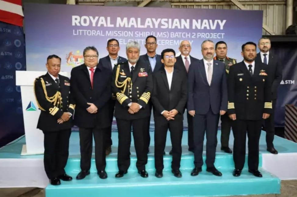 Steel Cutting Ceremony Held for the Malaysia Corvette Project