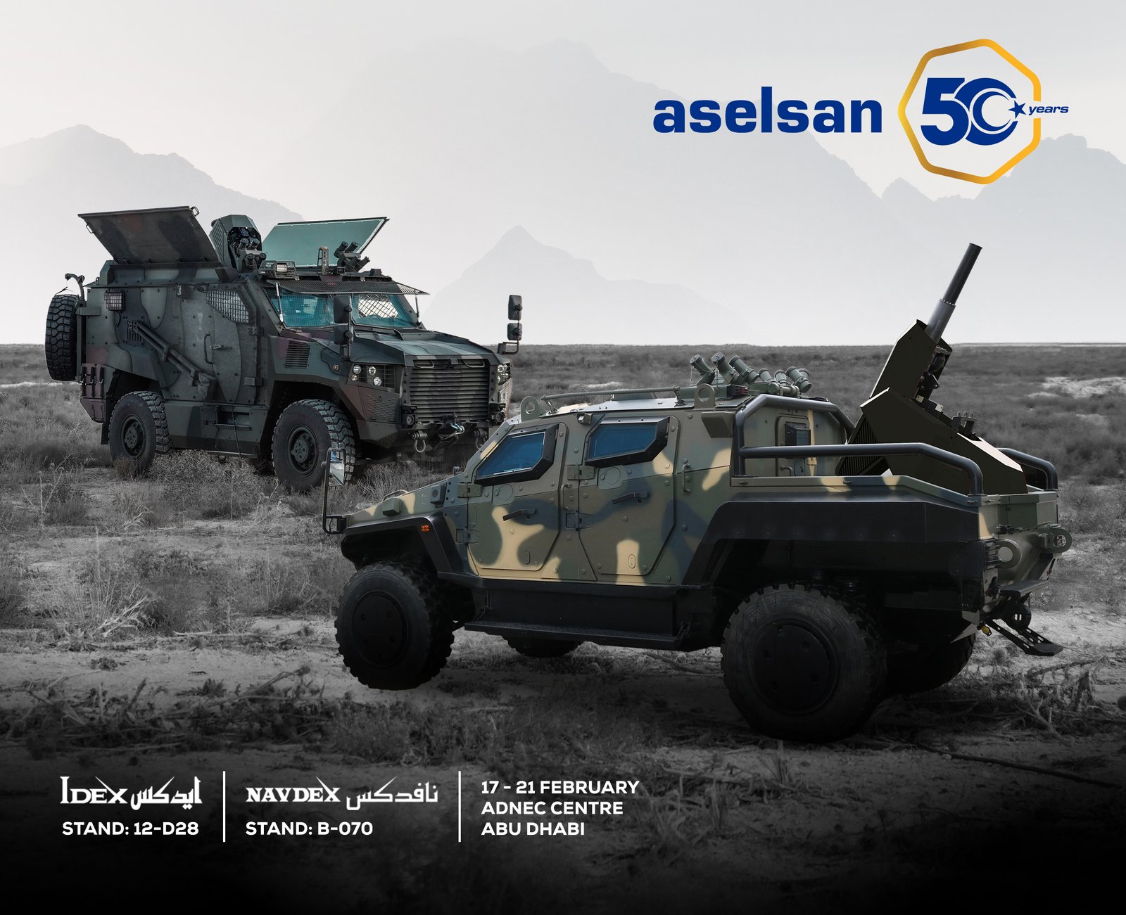 ASELSAN to introduce land and weapon systems at IDEX 2025