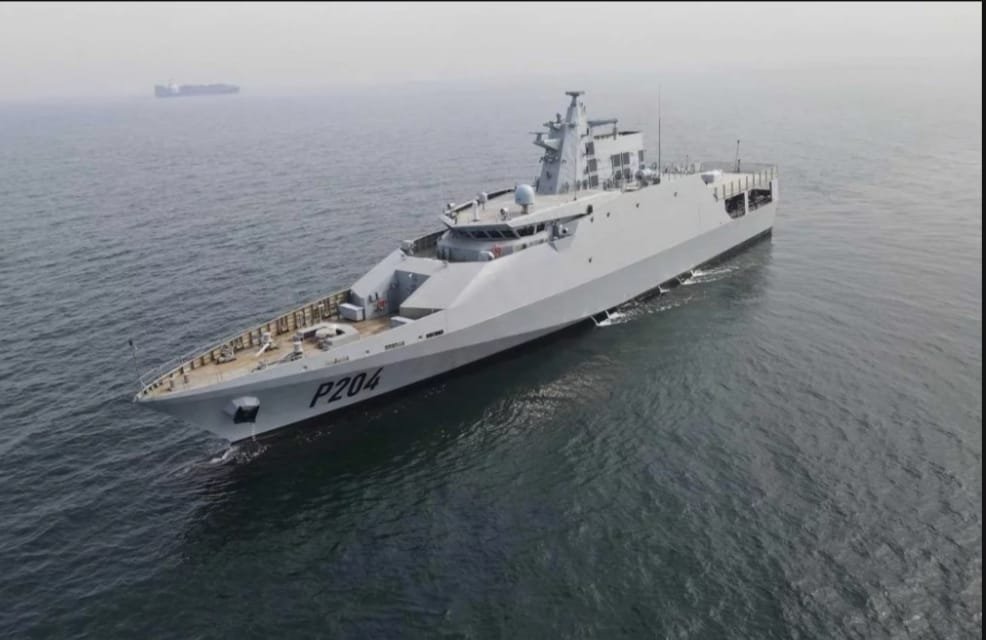 Nigeria’s second Turkish-made OPV-76 offshore patrol vessel completes sea trials