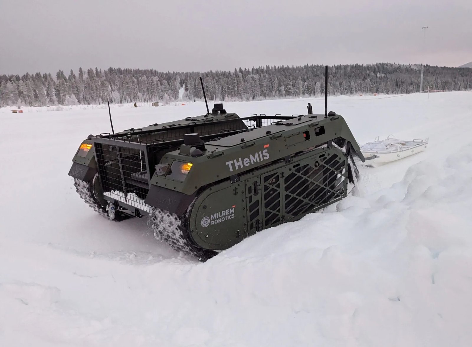 US Army buys Estonian-made THeMIS drone for Arctic research