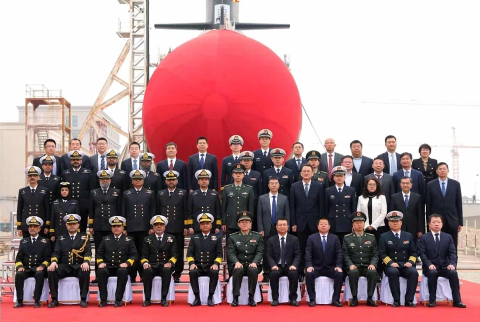 Pakistan Navy Launches Second Hangor-class Submarine in China