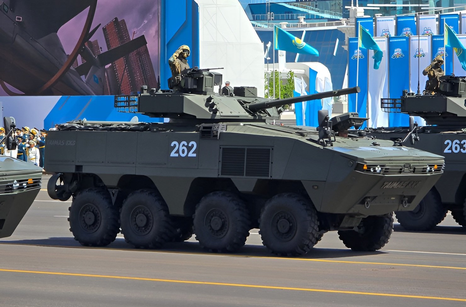 Kazakhstan’s military to receive new wheeled fighting vehicle Kazakhstan’s military to receive new wheeled fighting vehicle