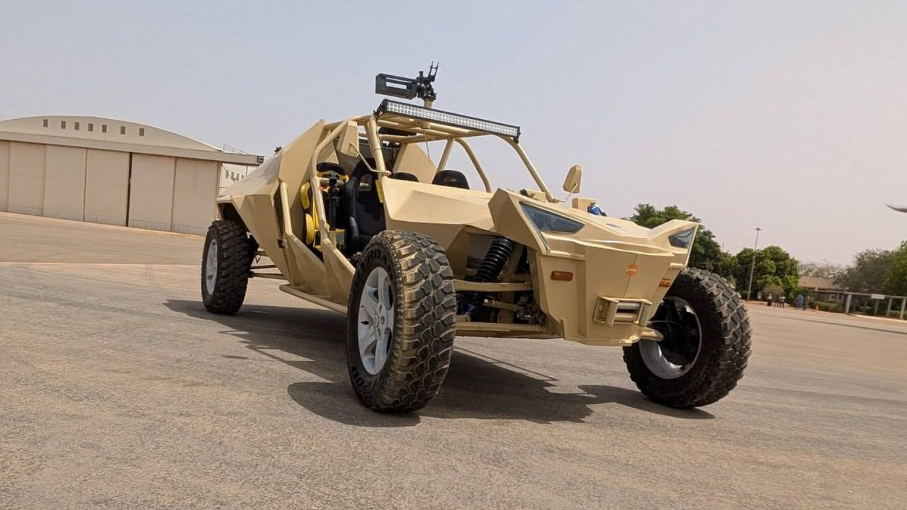 Niger unveils first homegrown tactical vehicle