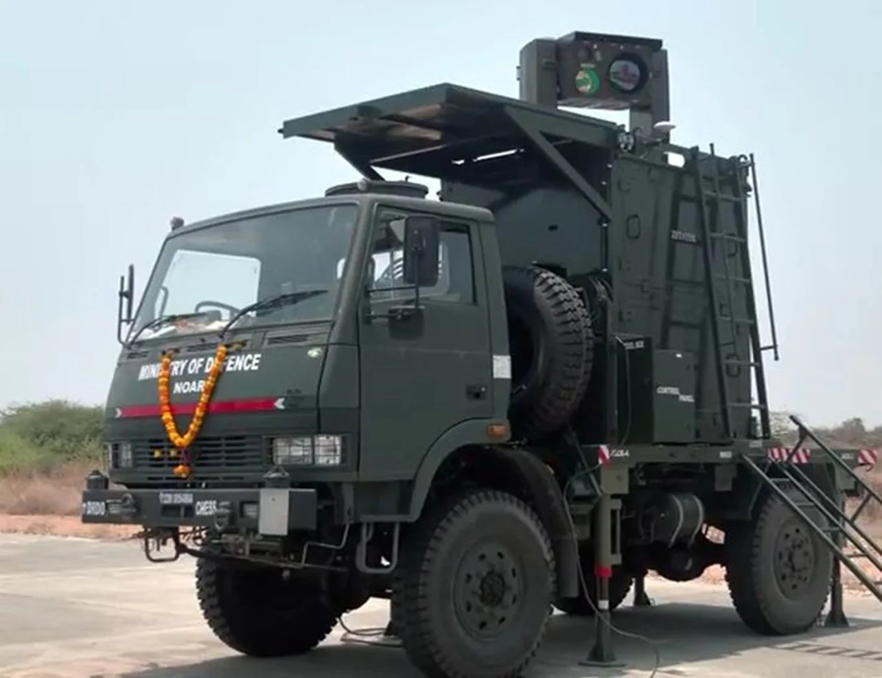 India tests new laser weapon system