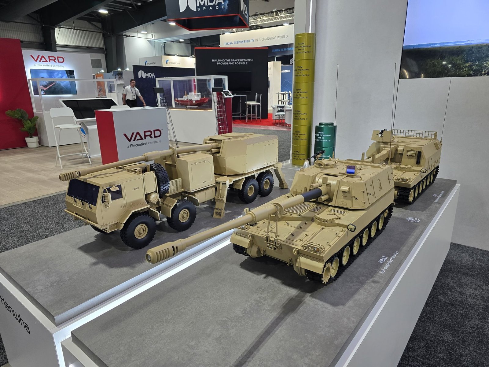Hanwha pushes modern artillery at CANSEC 2025 Hanwha pushes modern artillery at CANSEC 2025