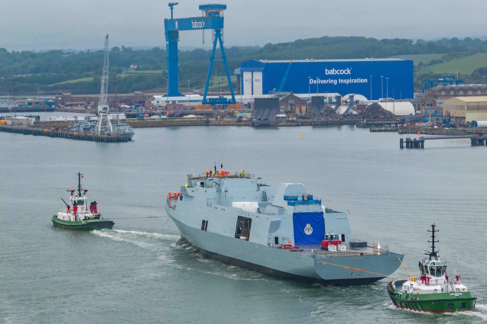 First Type 31 Frigate HMS Venturer Takes to the Water First Type 31 Frigate HMS Venturer Takes to the Water