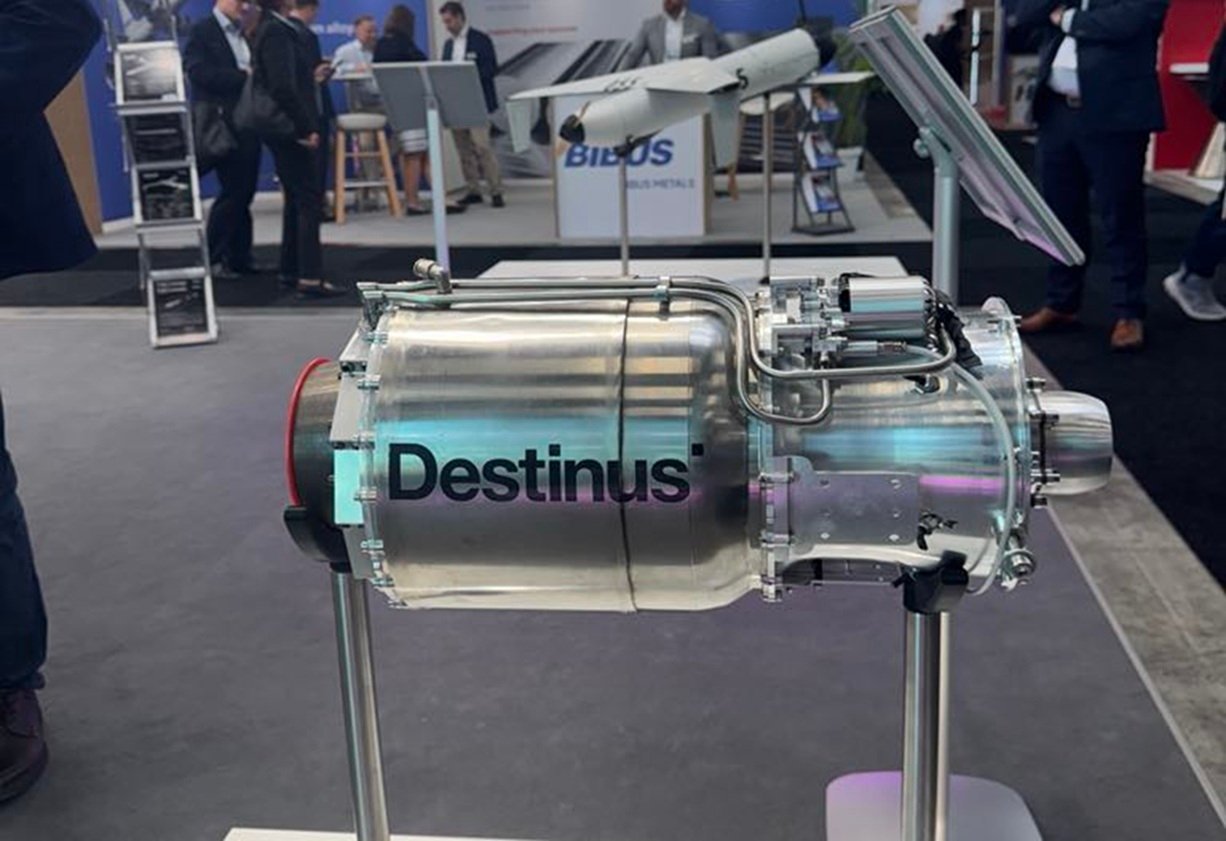 Destinus unveils compact jet engine for tactical drones Destinus unveils compact jet engine for tactical drones