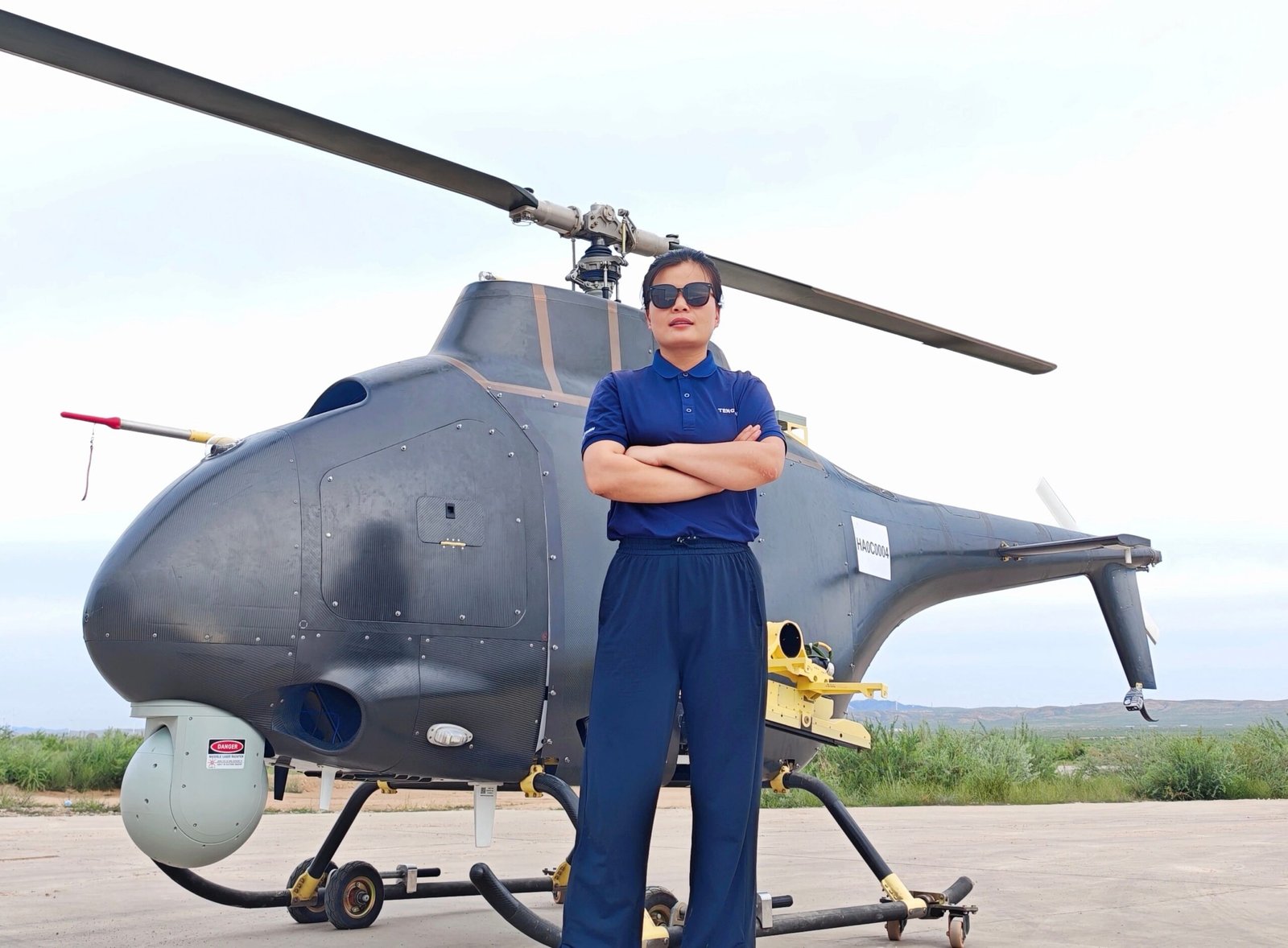 China tests new armed helicopter drone