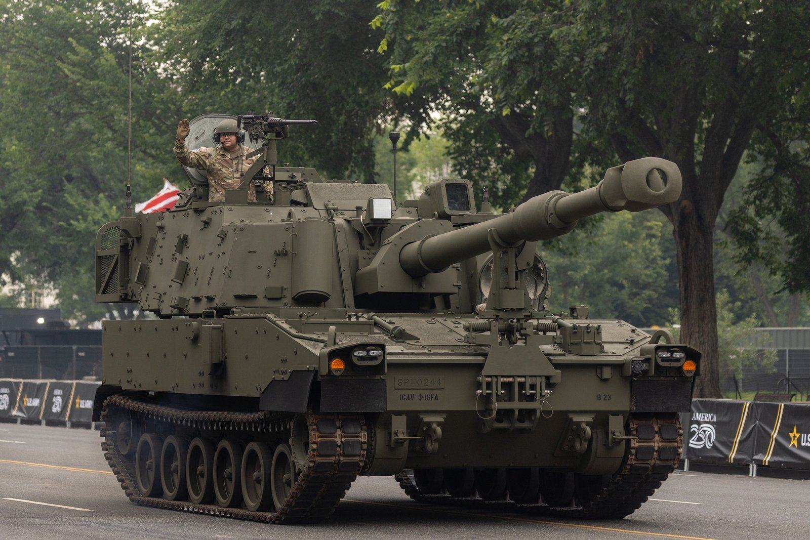 Taiwan plans to buy 168 M109A7 howitzers Taiwan plans to buy 168 M109A7 howitzers