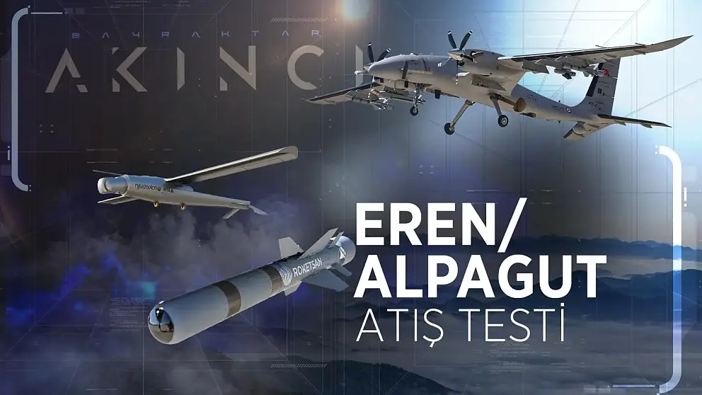 ALPAGUT Successfully Launched from AKINCI UCAV ALPAGUT Successfully Launched from AKINCI UCAV
