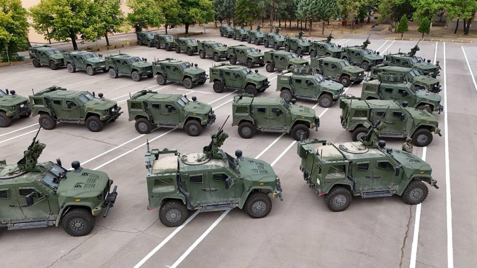 North Macedonia Receives 29 new JLTVs from U.S.