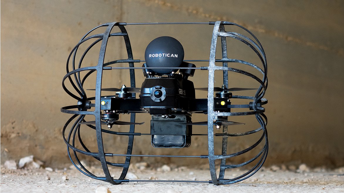 Robotican Develops Armed Hybrid Drone for Urban Missions Robotican Develops Armed Hybrid Drone for Urban Missions