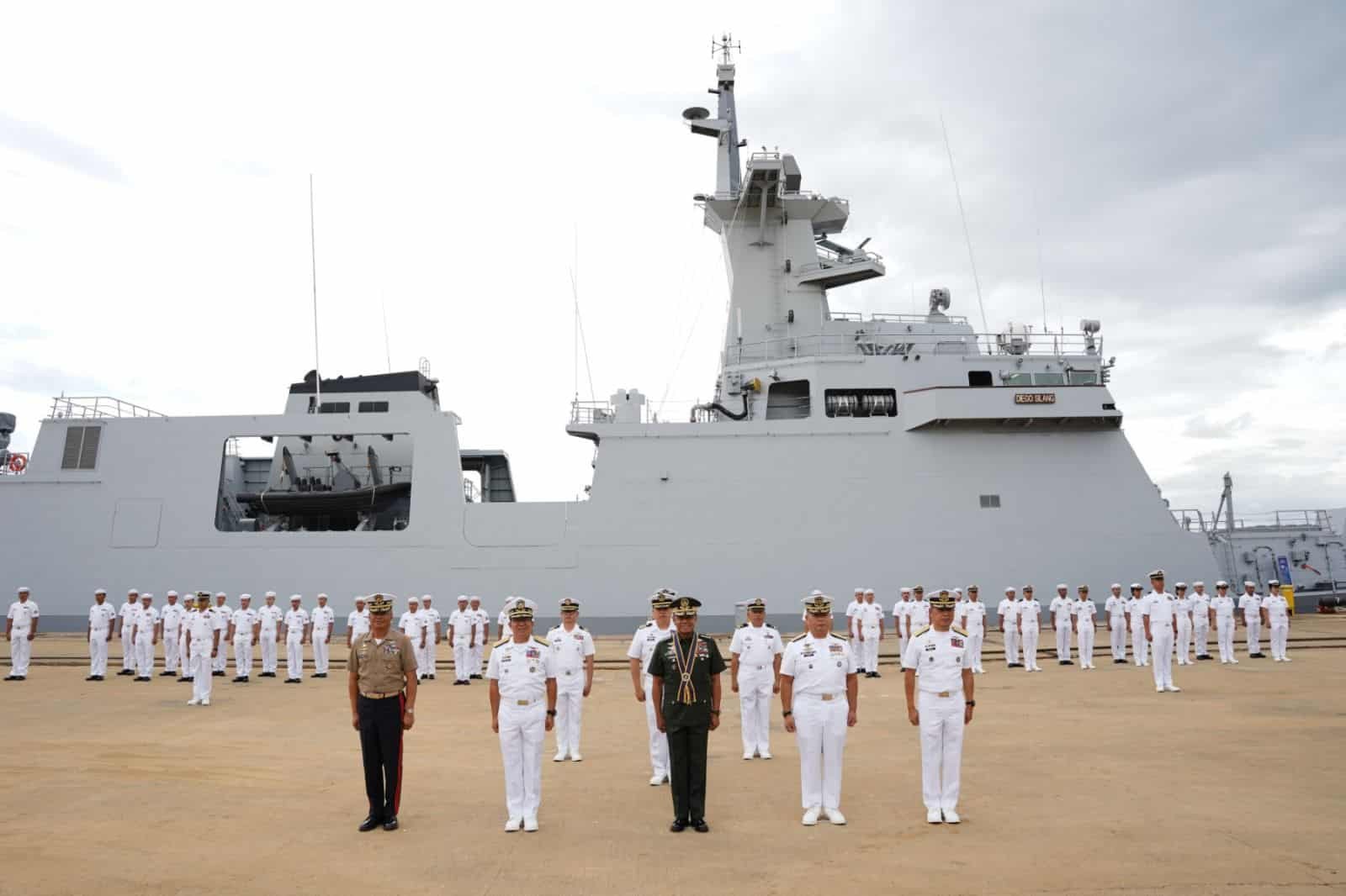 Philippine Navy Welcomes new Warship BRP Diego Silang
