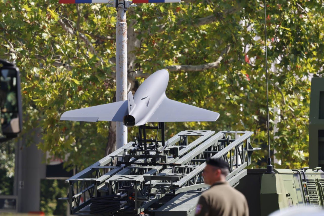Serbia Showcases UAE-made Kamikaze Drones