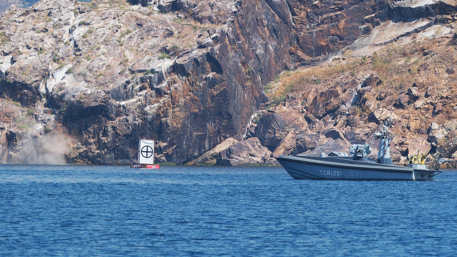 SANCAR Armed USV Completes Live-Fire Trials